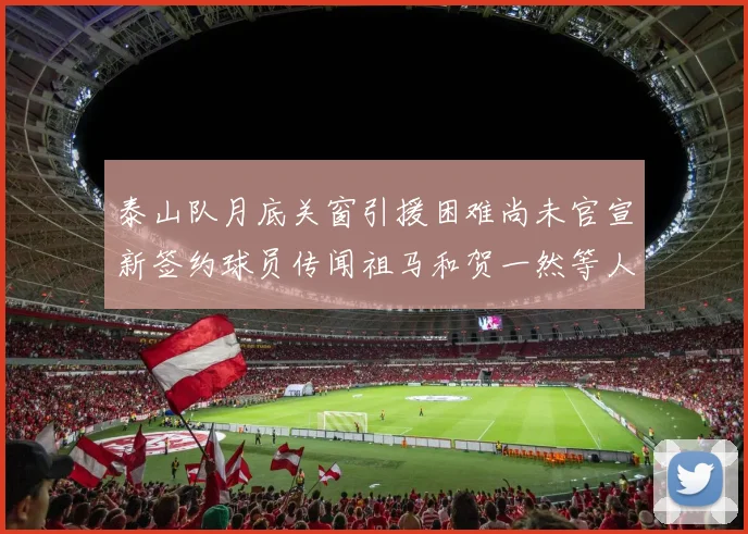 泰山队月底关窗引援困难尚未官宣新签约球员传闻祖马和贺一然等人